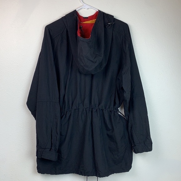 Outdoors Summit Anorak black multi pocket hooded utility weather rain jacket EUC - Picture 12 of 16